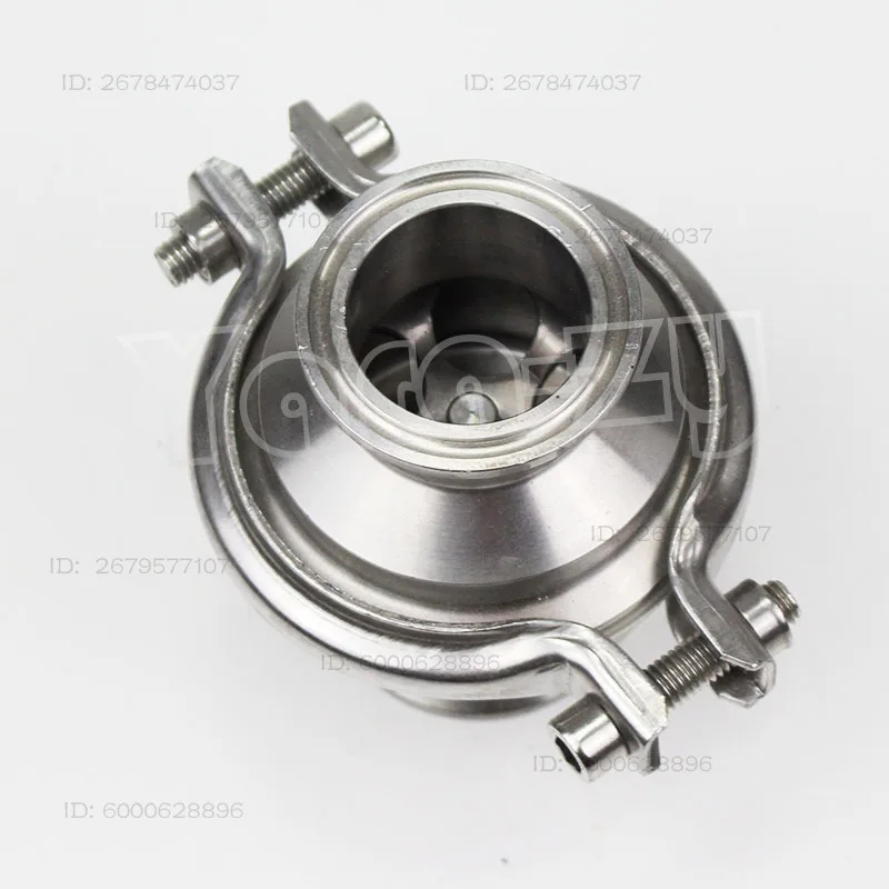 Non Return Valve Stainless Steel 304 316L One WAY Tri Clamp Quick Install sanitary check valve