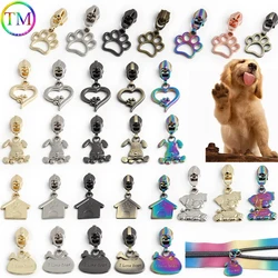 Tirador de cremallera de nailon para mascotas, accesorio deslizante para bolsas, chaquetas, tiendas de campaña, Collar para perros, cachorro, hueso, casa 5 #