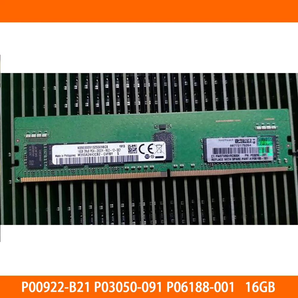 

1PCS For HP 16GB 16G RAM P00922-B21 P03050-091 P06188-001 2Rx8 DDR4 2933 Memory High Quality Fast Ship