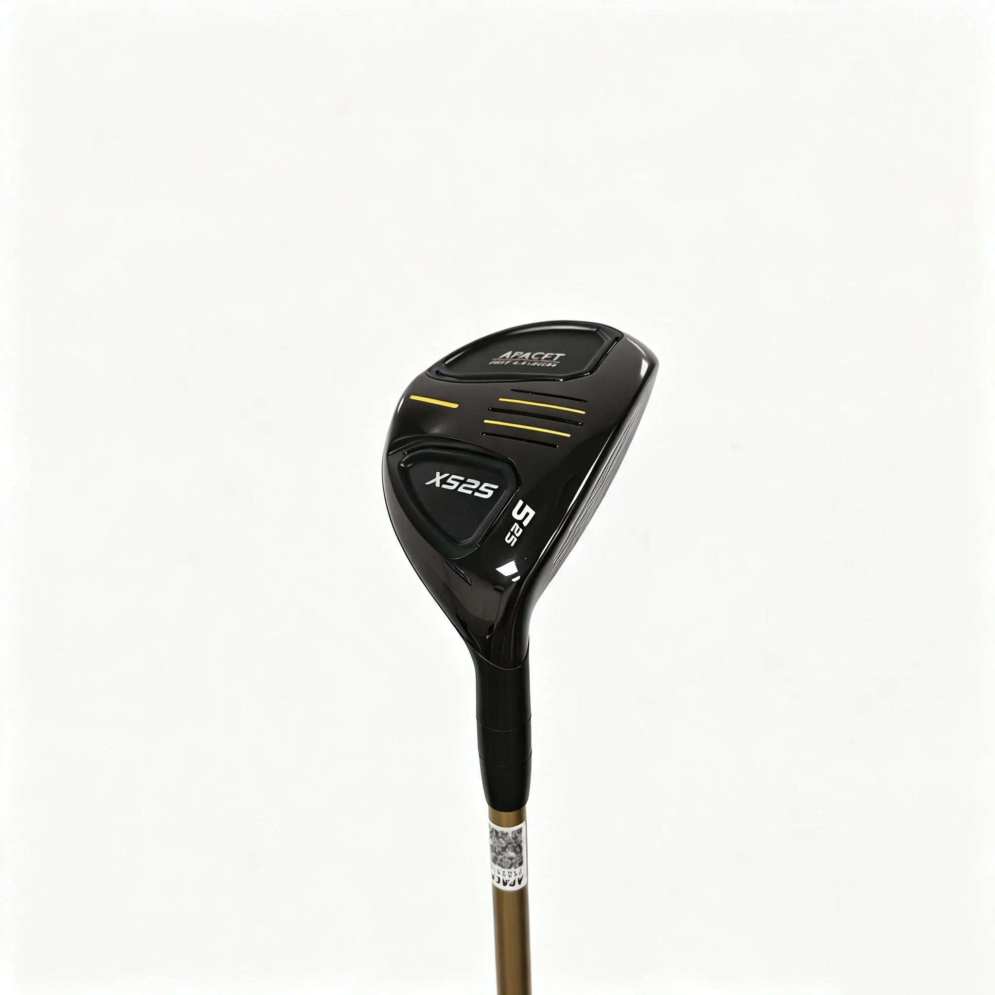 APACFT X525 Golf Hybrid Club No.2-5, R/S/SR Flex, Variable Lengths, Flower Embroidered Headcover