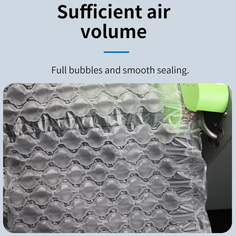 เครื่องเบาะลมอัตโนมัติ 110V/220V Air คอลัมน์ Inflator สําหรับบรรจุภัณฑ์บรรจุ Air หมอนกระเป๋าบัฟเฟอร์ป้องกัน