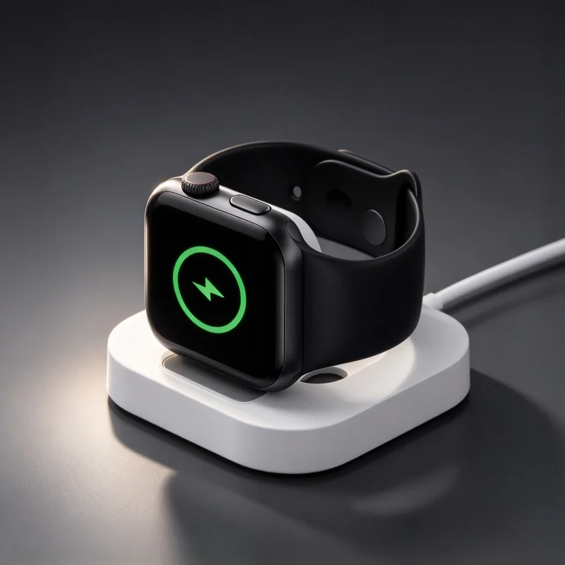 Travel Portable Foldable Wireless Charger Stand for Apple Watch Charging Dock Bracket Holder for iWatch 9 8 7 6 Ultra SE Series