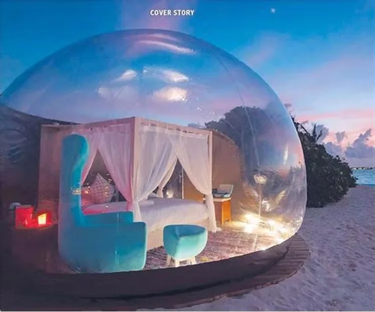 Inflatable Bubble Tree Tent Bubble House Famaily Popular Clear Camping Hotel For People Inflatable Igloo Tent Good Quality