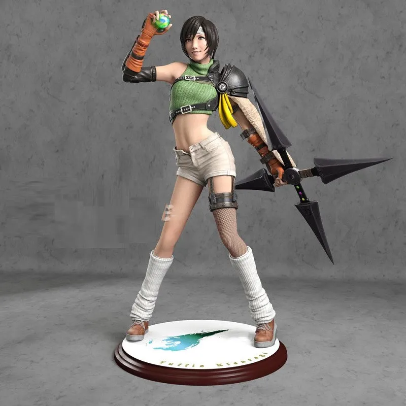 LindenKing 1/8 Scale1/6 Yuffie Kisaragi  3D Resin Figure Garage Kits GK Model Unpainted White-Film Collections To Modelers A457