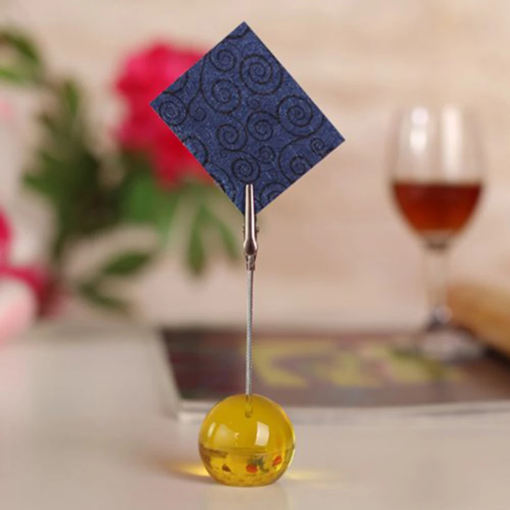 

Photo holder clip Note clip Memo clip Spherical holder