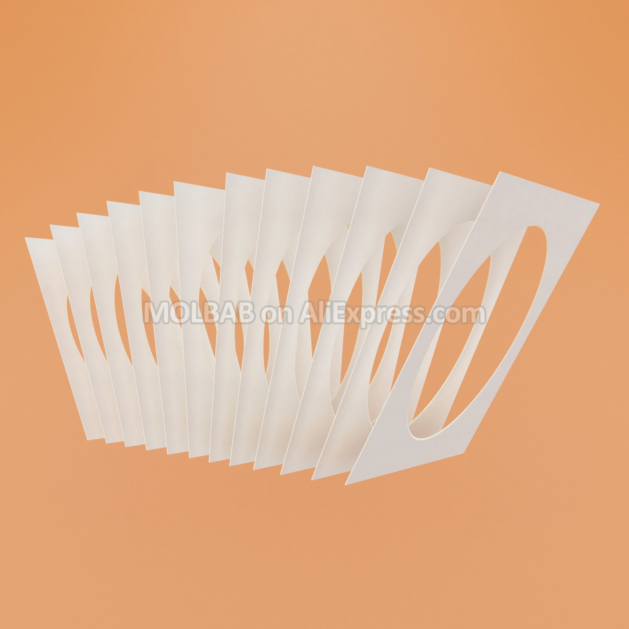 Oval Opening Photo Mats 5/6/7/8/10/16inch A4 White/Black Textured Surface Paperboard Mount Picture Frame Passe-Partout 12PCS/Lot - Image 5