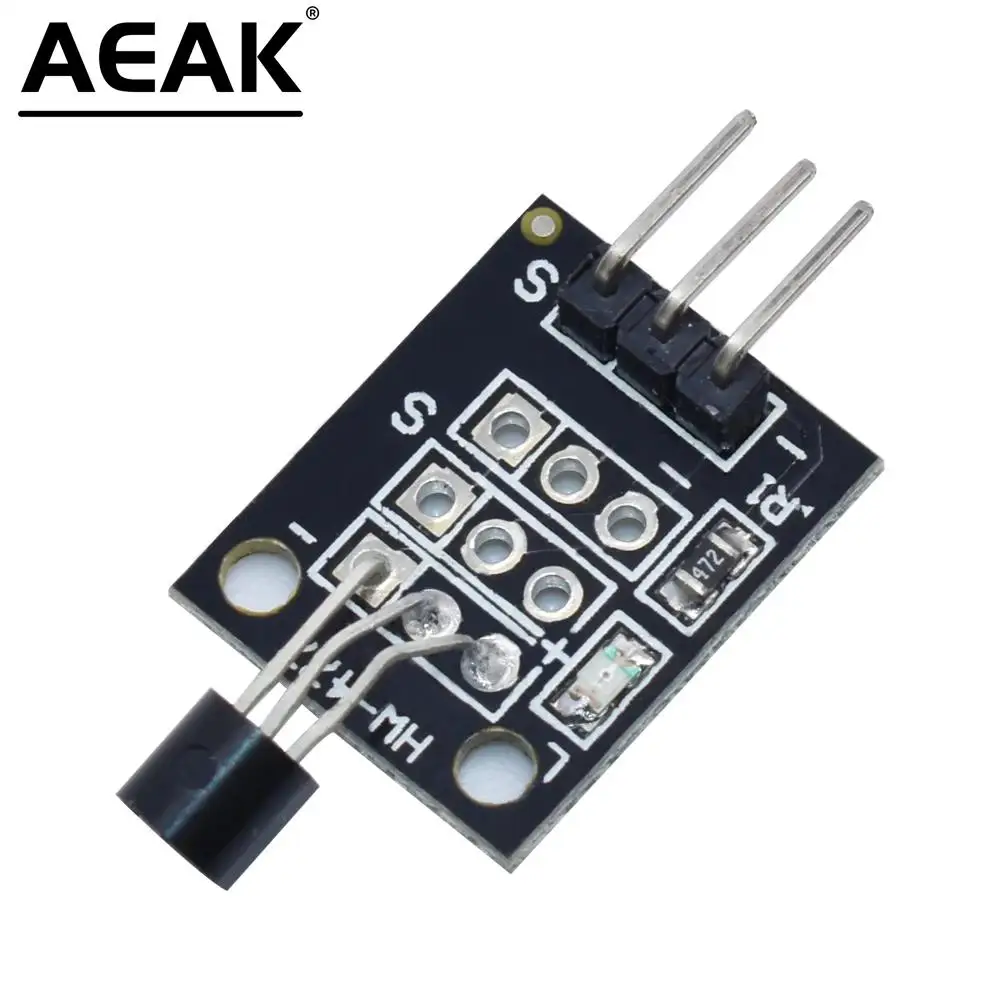 KY-001 3pin Ds18b20 Temperatuurmeting Sensormodule Diy Starterkit Ky001 Aeak