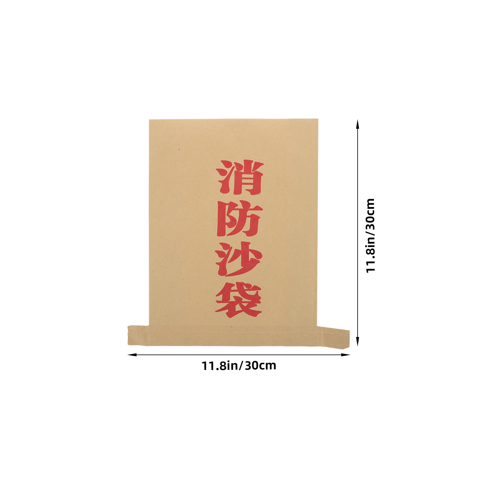 10Pcs Kraft Paper Sandbags Thickened Composite Sealing Bags Flood Control Fertilizer Storage Bags Food Bag Paper Pouches