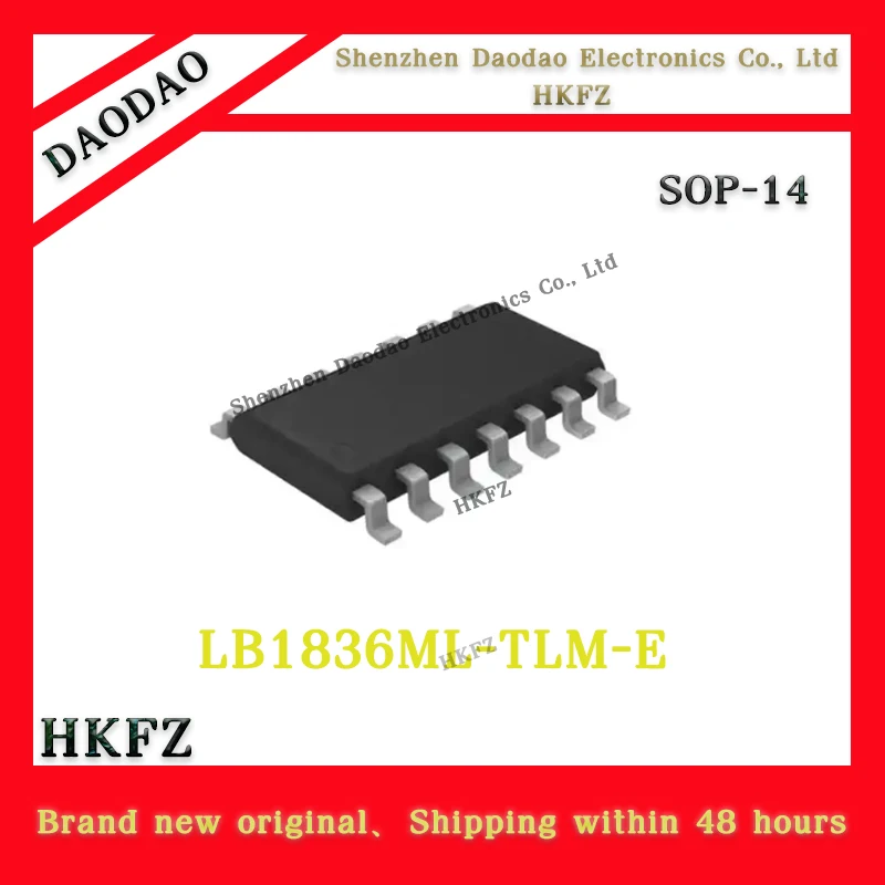 

10Pcs LB1836ML-TLM-E LB1836 SOP-14 IC Chip New Original Bi-directional Motor Driver