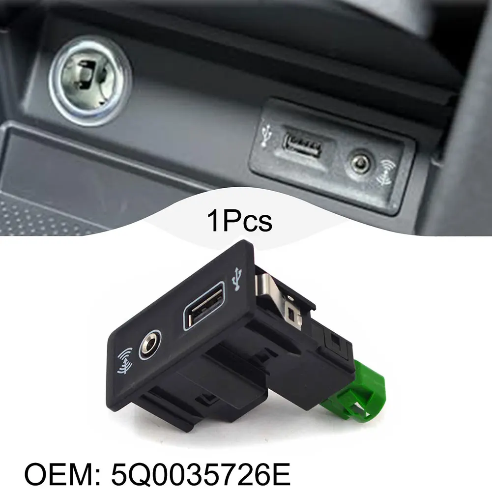 Automotive USB AUX Switch 5Q0035726E Suitable for Golf 7 For MK7 For Passat B8 with For CarPlay Media Functionality