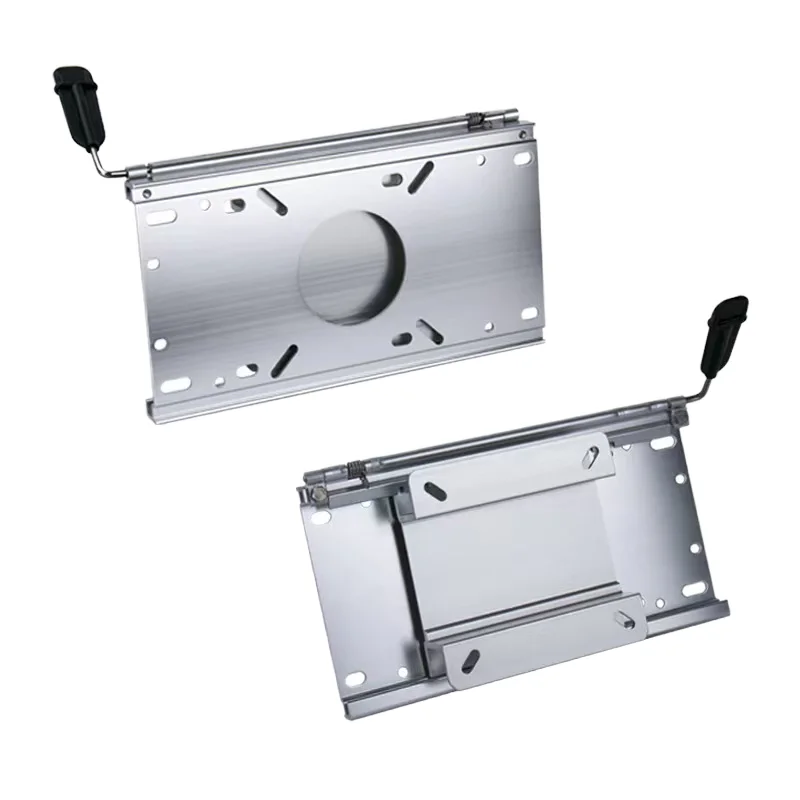 Marine Boat Accessories Manually Adjustable Aluminum Seat Base Boat Seat Pedestal Slide Rail