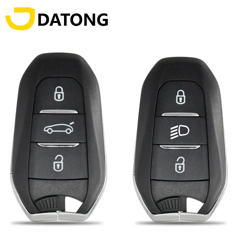 Datong World Car Key Repalcement Shell Case For Peugeot 2008 3008 5008 Citroen C4 C5 X7 C4L C6 C3-XR DS4 DS5 DS60 HU83/VA2 Blade