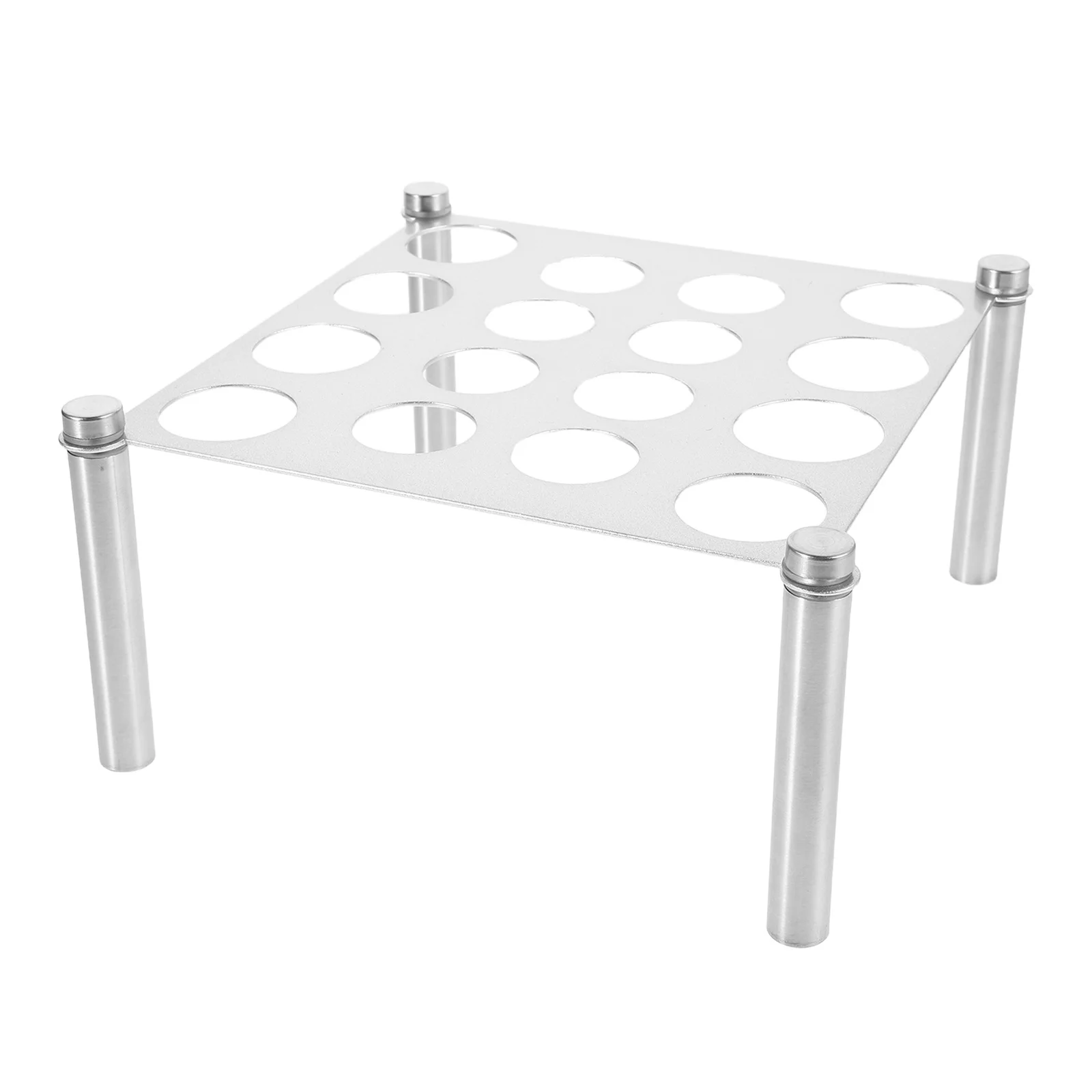 

1Set DIY Resin Chess Mold Holder Square Metal Stand Multi Purpose Piece Rack Resin Molds Baking Crafts Storage