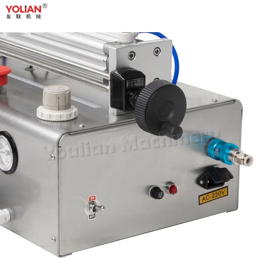 G1WYD – Machine de remplissage automatique d'huile pneumatique de bureau, pour shampoing, Lotion, jus, parfum, Gel, désinfectant pour les mains, Machine de remplissage de liquide
