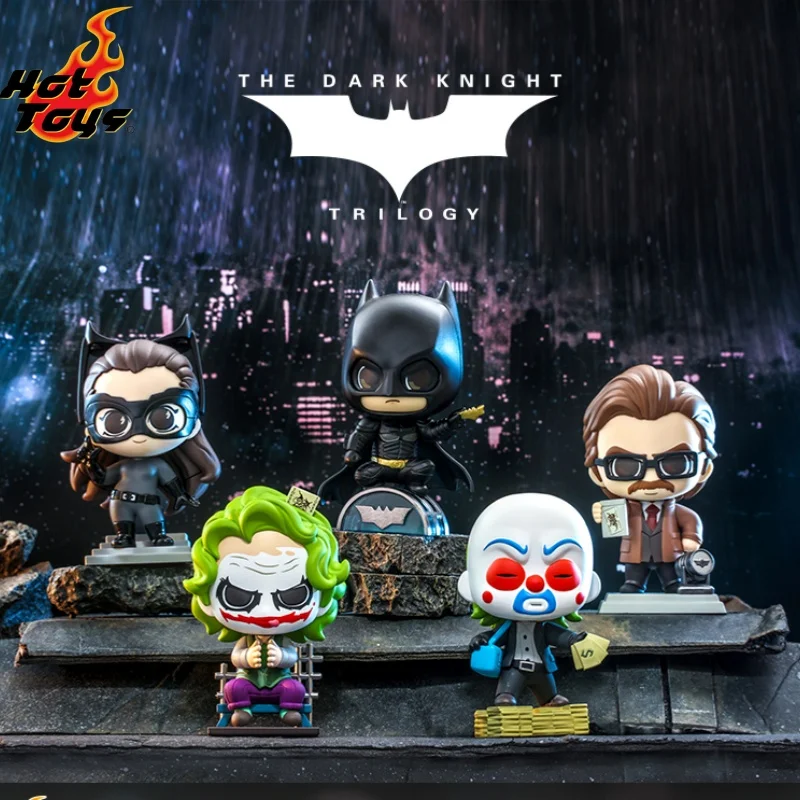 ในสต็อก 100% ของแท้ HOTTOYS CBX014-017 Batman Joker Catwoman Cosbi ตัวละครภาพยนตร์คอลเลกชันงานศิลปะรุ่น Q ของขวัญ