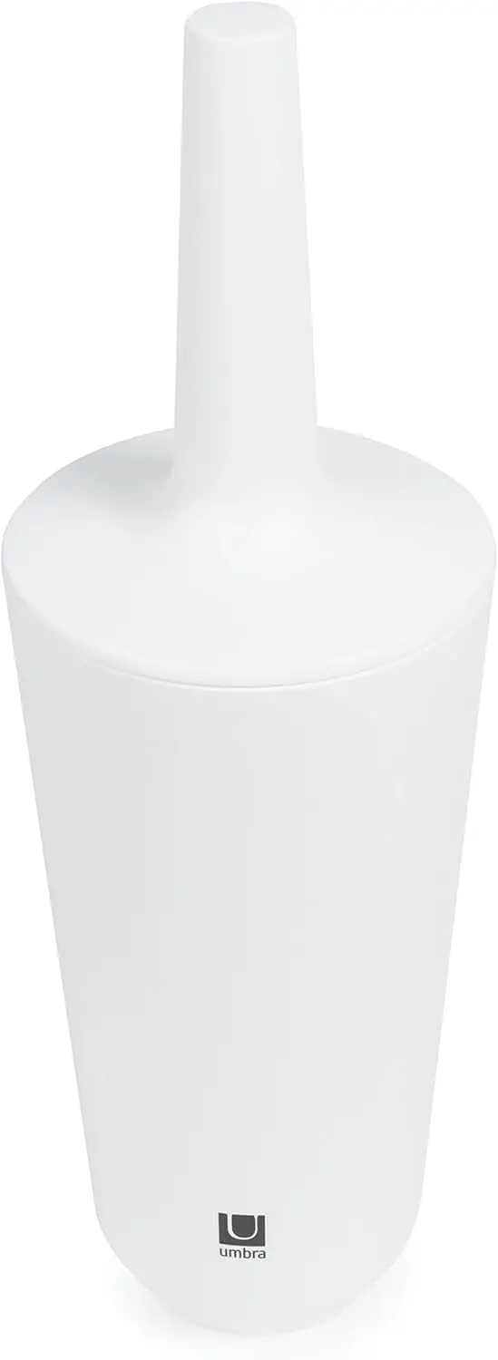 

White Toilet Brush for Bathroom Cleaning, Efficient and Hygienic