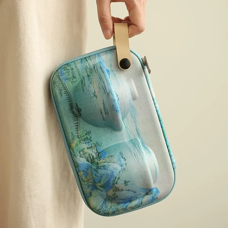 Tea set Cover bowl Quick cup with pot sea Gong cup travel set outdoor portable