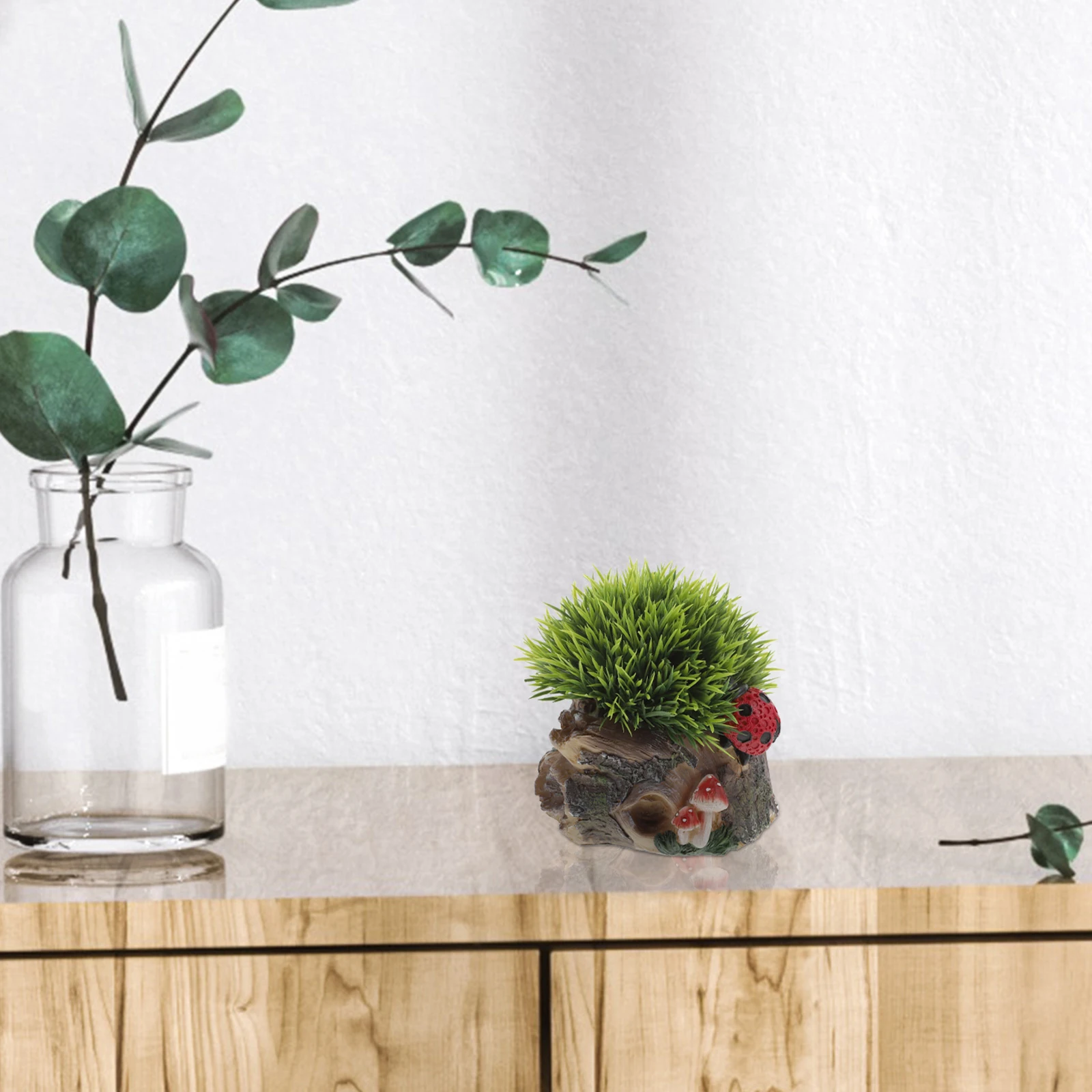 

1Pcs Resin Craft Flowerpot Animal Plant Pot Decorative Unique Creative Resin Container for Desktop Indoor Outdoor