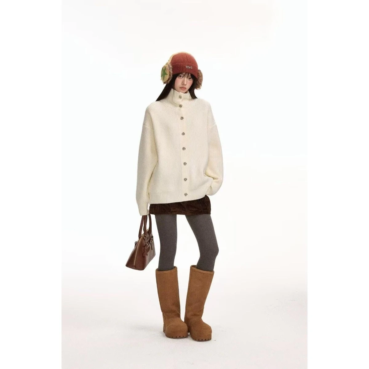 

Осень-зима, вязаный кардиган с V-образным вырезом, мужской цветной повседневный свободный крой, верхняя одежда, удобный длинный све