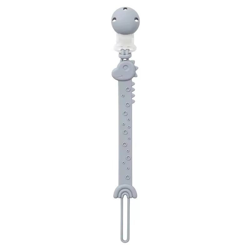 Silicone Pacifier Clips, BPA Free One-Piece Design Pacifier Holder for Baby Boy and Girl 3 Month+, Baby Accessories - Image 13