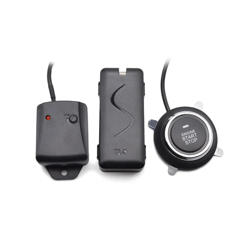 New GPS GSM PKE Keyless Entry Car Alarm Alarms System 4G Trace Remote Starter System