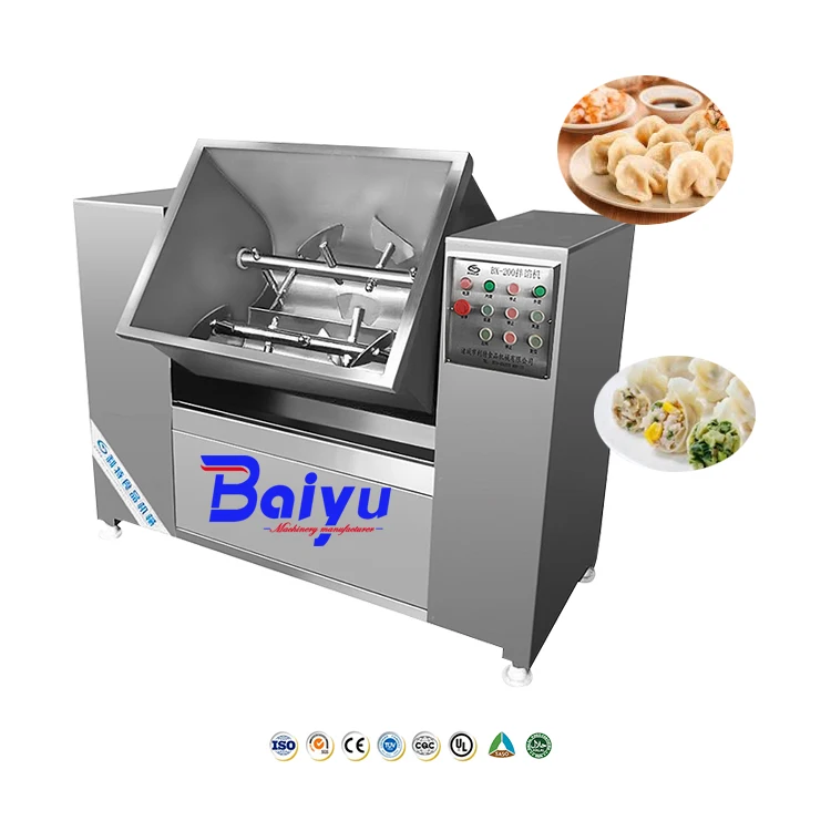 Commercial Meat Mincer Multifunctional Meat Mixer 100L 200L 400L Sizes High Capacity for Food Processing