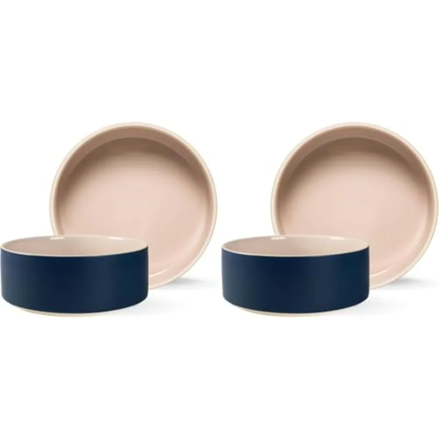 

Studio Minimal Stoneware Pet Bowl, PetShop Collection (Pack of 2