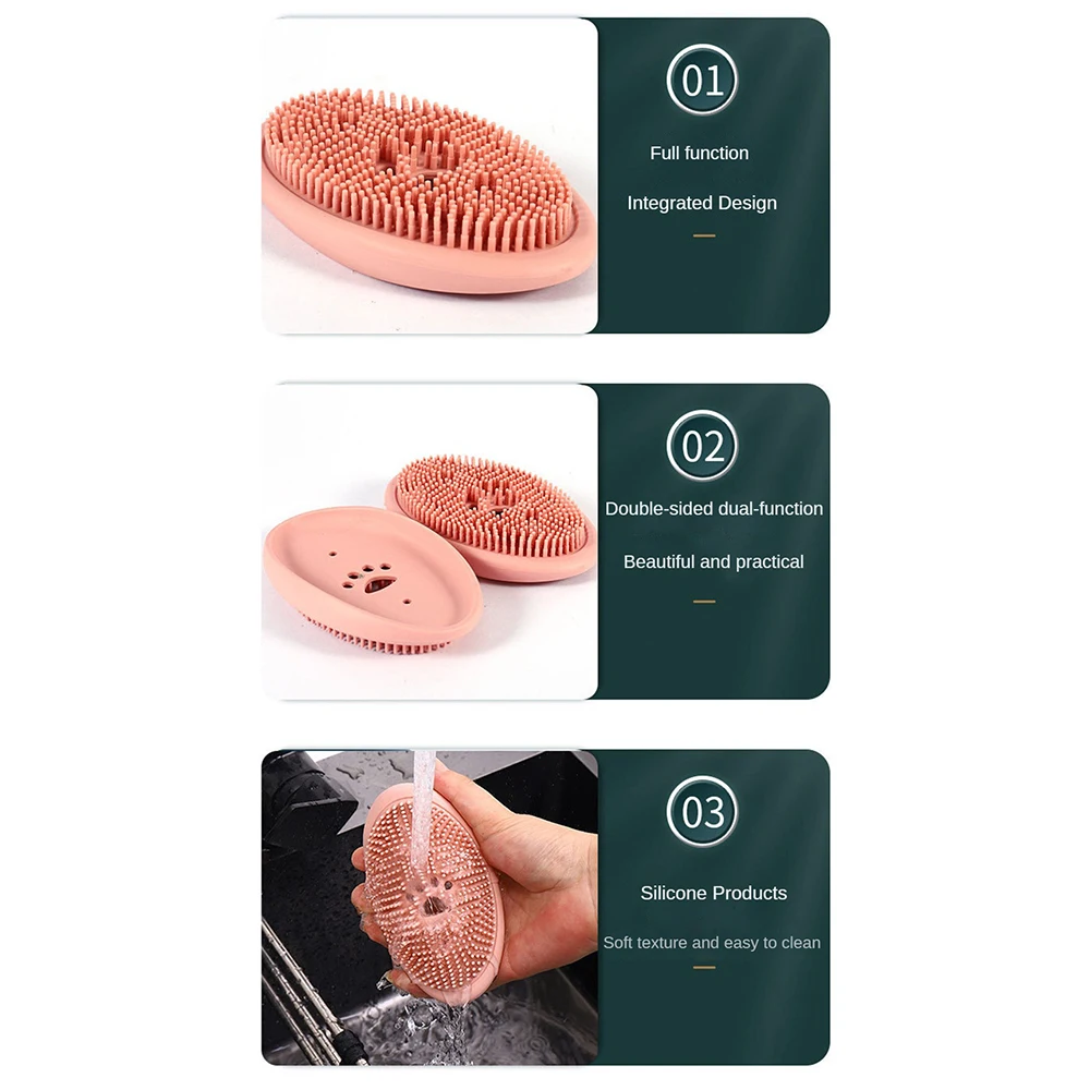 With Cover Soap Rack Box High-quality Material Bathroom Soap Box Bathroom Accessories Soap Box Rack Drainage Rack Cartoon