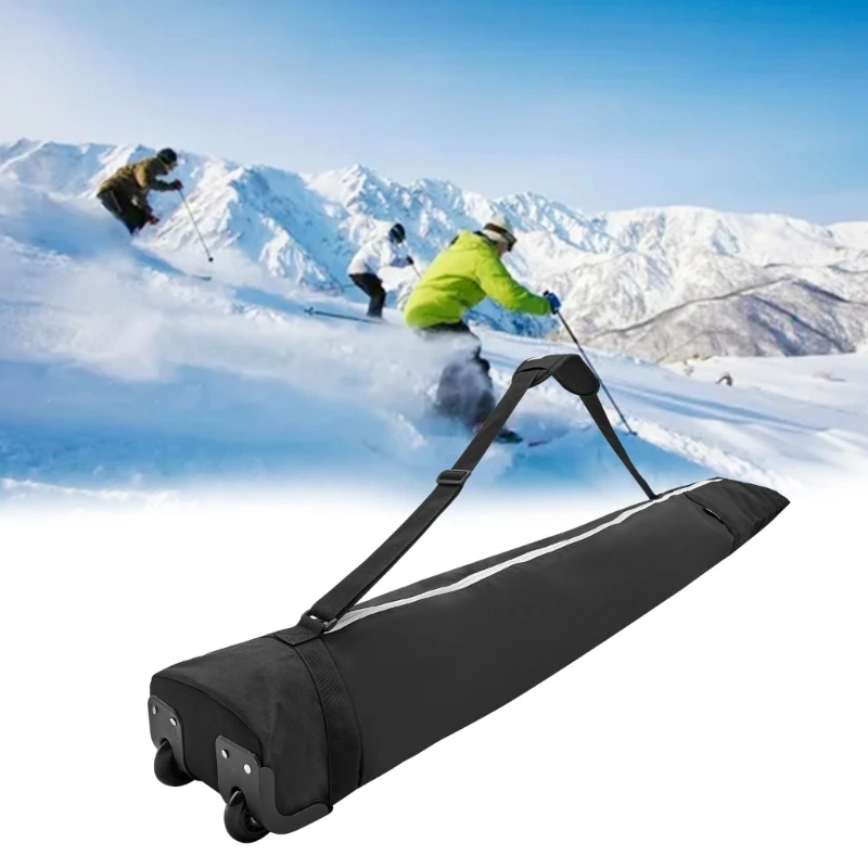 Snowboard Bindings Bags Travel Bag for Snowboard and Boot Snowboard Bag With Wheels Rolling Padded Ski Bag for Travel