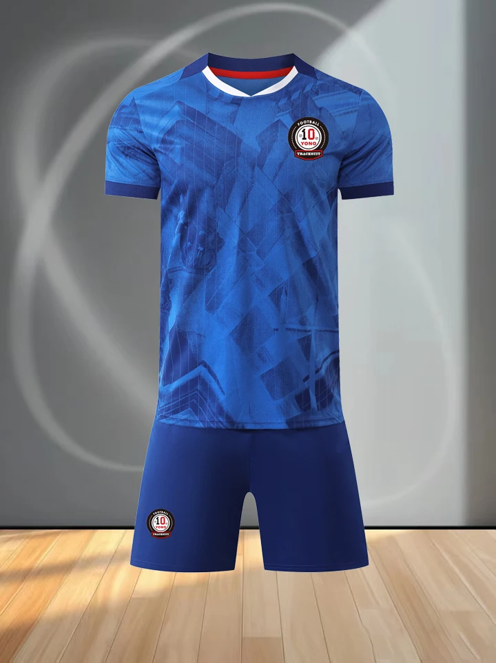High-quality Breathable T-shirt and Shorts Football Set