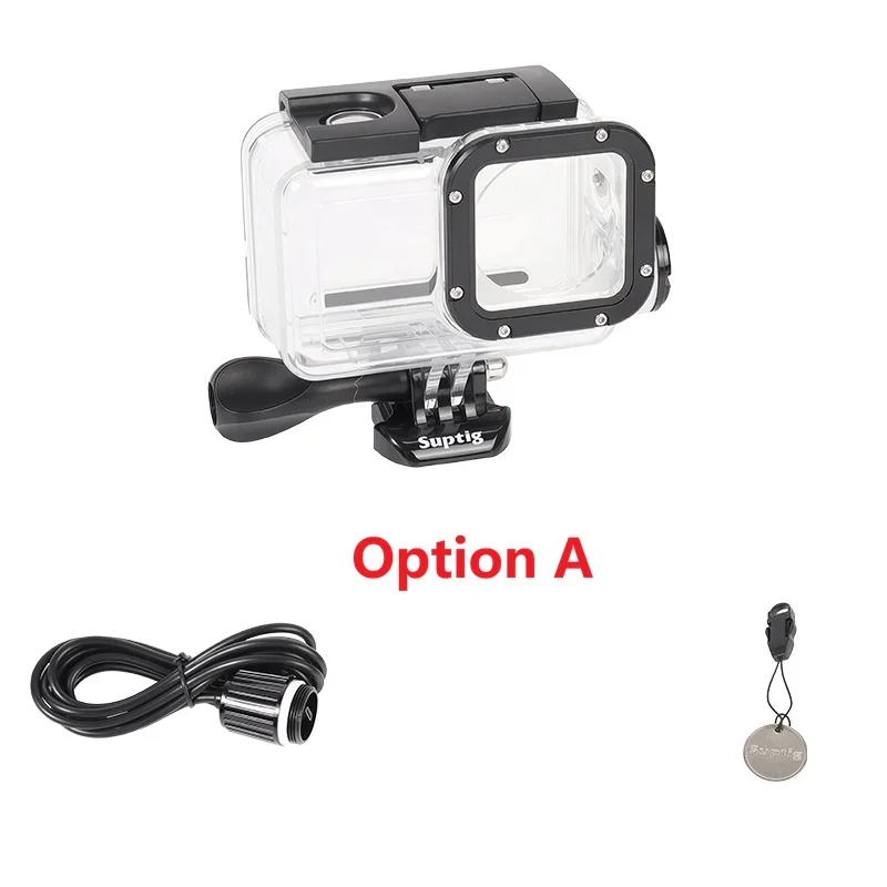 DJI Camera Accessories Chargering Waterproof Case/Portect Frame Motocycle Charger Shell Housing /Box/USB Cable for Action 3/4/5 view 5