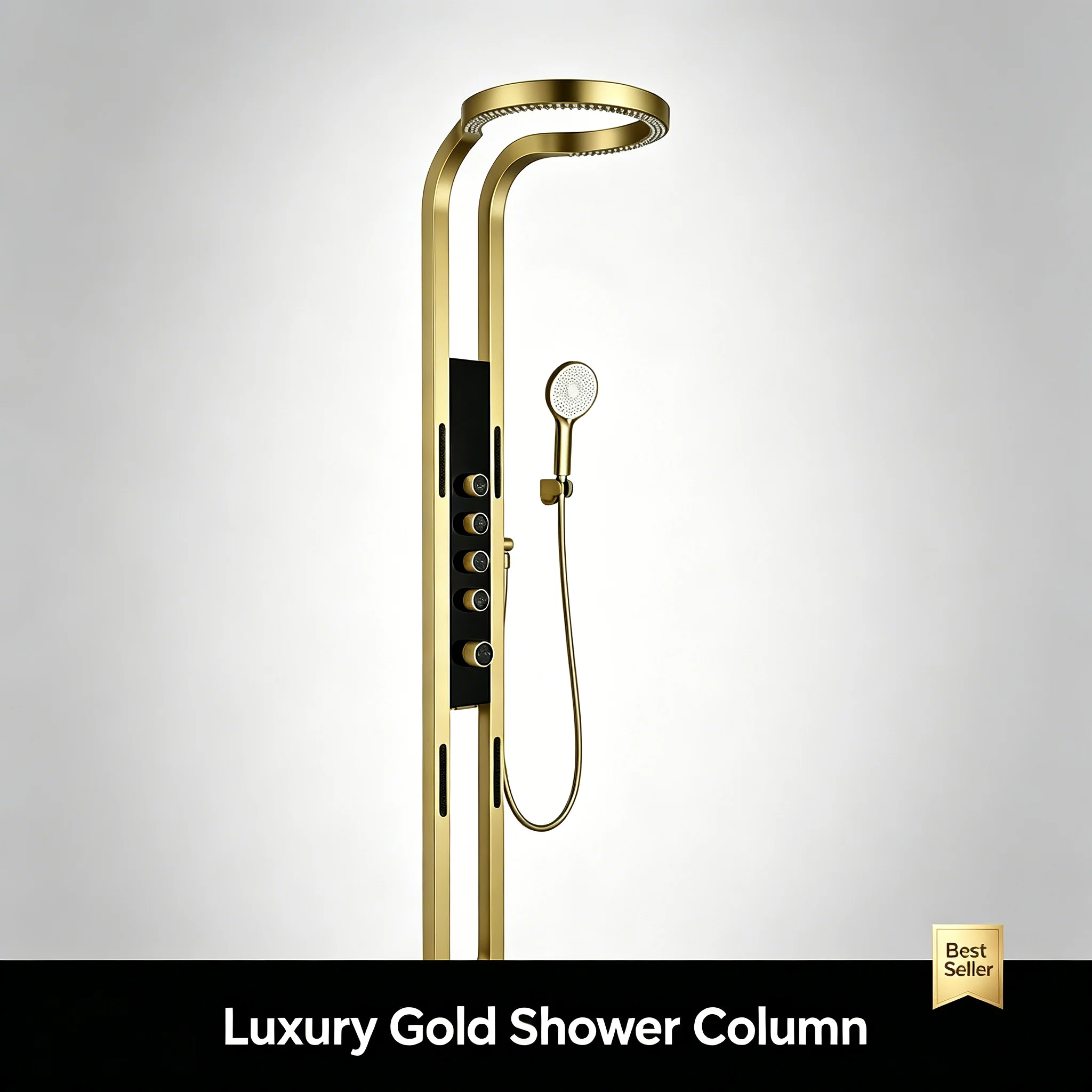 Luxury Shower System Stainless Steel Shower Head Column Robinet Colonne De Douche Complet Avec Mitigeur
