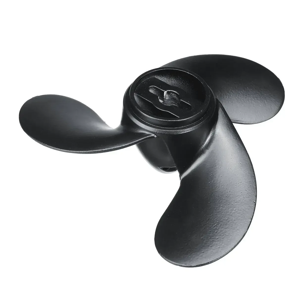 Hélice marina negra de 7,4 x 5,7 309-64107-0 para Nissan Tohatsu Evinrude Johnson 2,2-3,3 HP 3 aspas R rotación