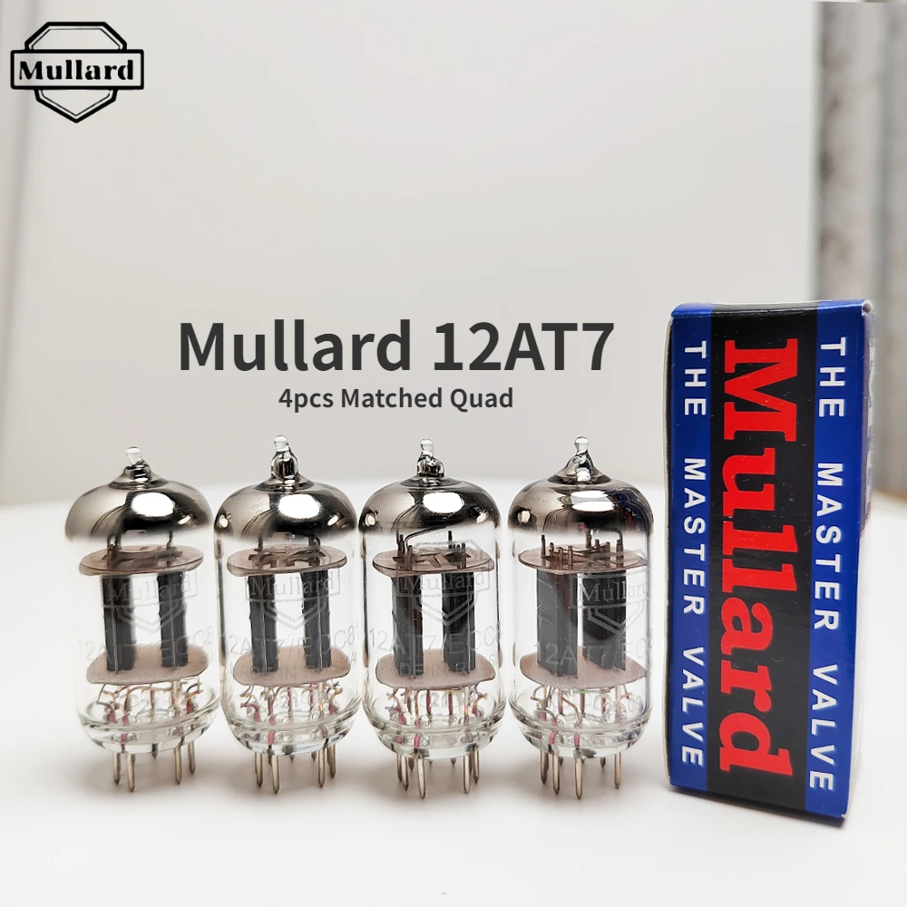 Mullard 12 at7 ECC81 aggiornamento del tubo del vuoto ECC81 B739 6201 6 j8p 6 sj7 EF86 HIFI valvola Audio amplificatore del tubo elettronico