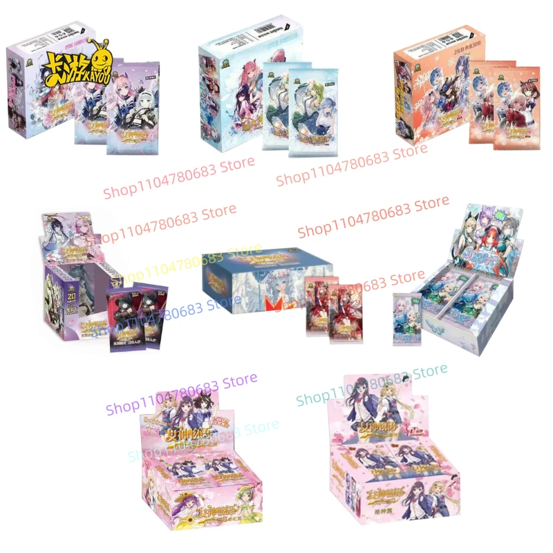 

New Goddess Story Card Fufeng Chapter Colorful FlashCard Anime Character Collection Card Games Toys Child Gifts