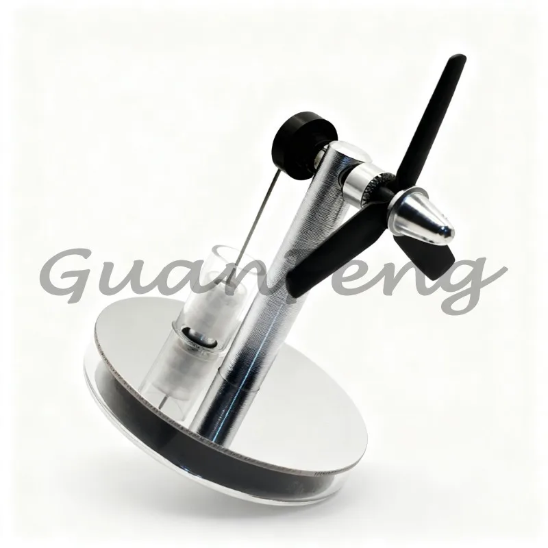 76mm Diameter 100mm Height Manual Stirling Engine Model, Desktop Educational Heat Engine Demonstration Kit