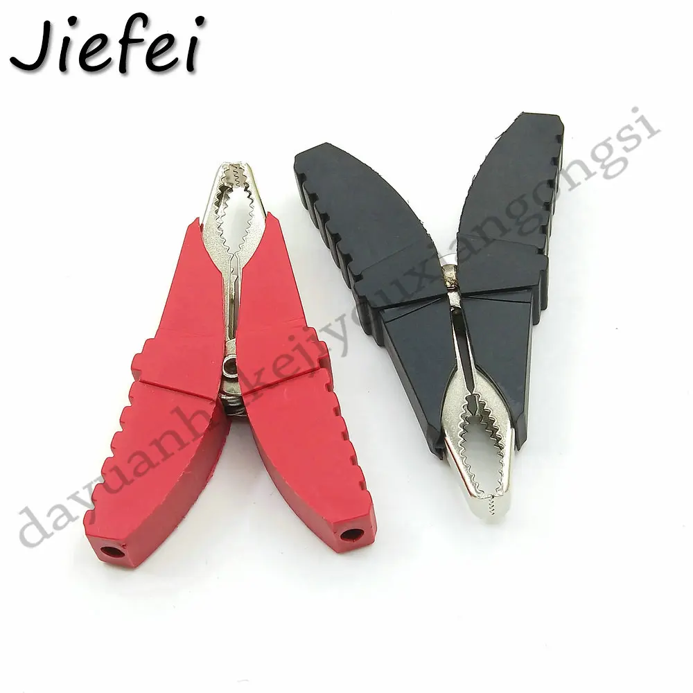 

20PCS BRASS Insulation Alligator Clip for Car battery clip Power Test Probes New