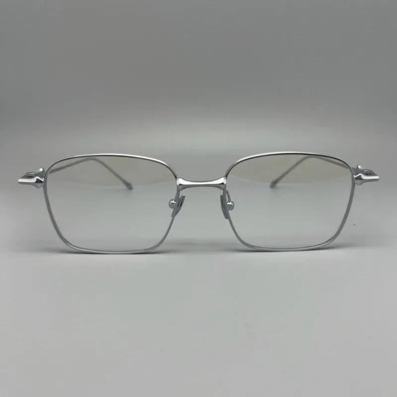 

2025 New Style Fashion Comfortable GM Eyeglasses Retro Ultra Light Titanium Eyewear Square Optical Prescription Glasses Frame