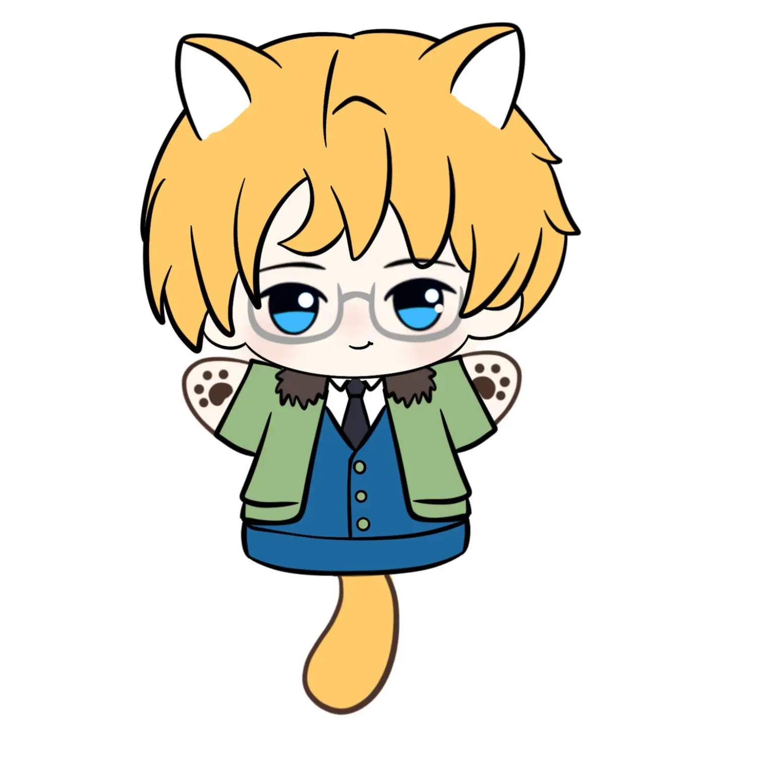 Axis Powers Worlds Stars Hetalia Pluche vinger- en handpop Populaire activiteit Cosplay Speelspeelgoedpop