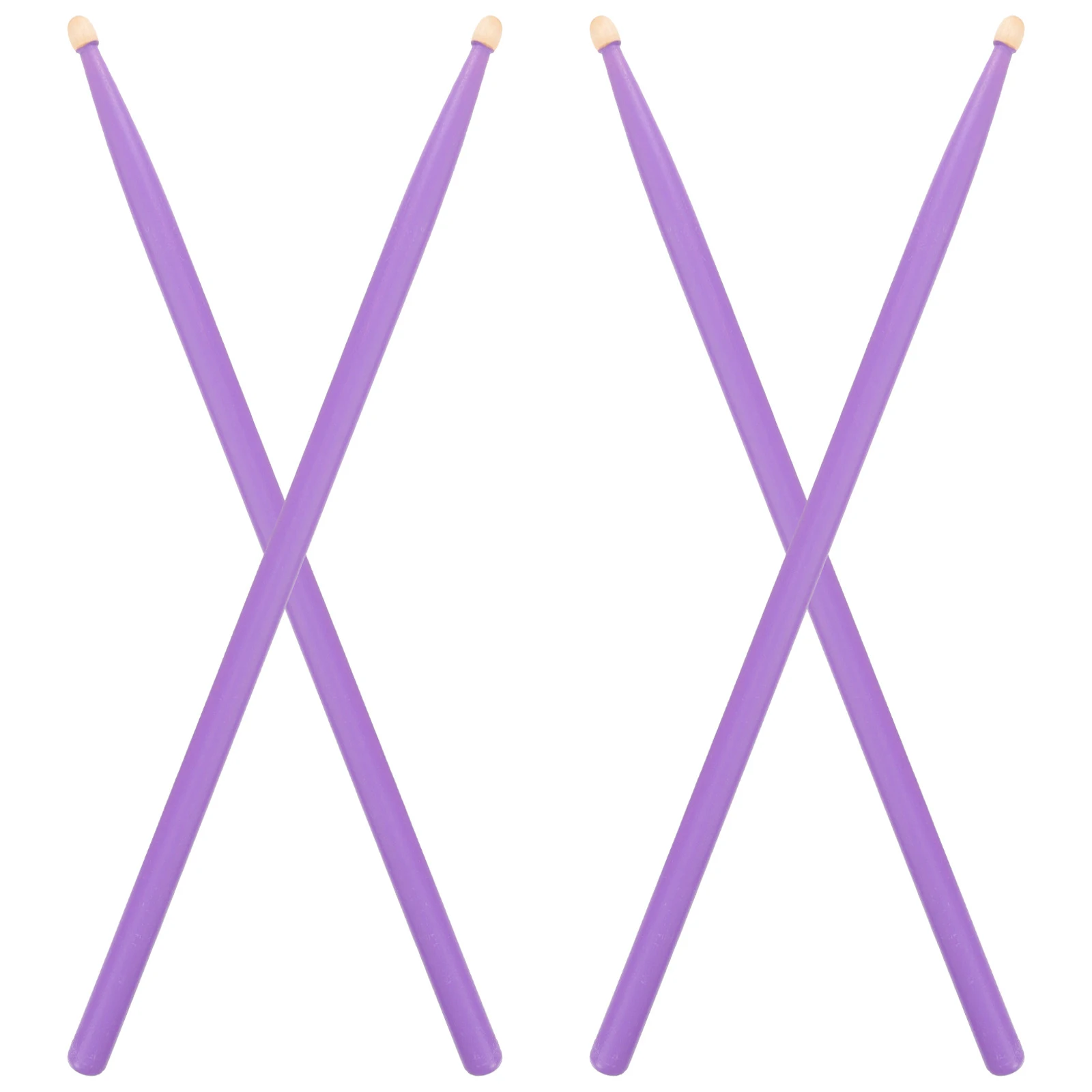 

4pcs Maple Drumsticks Slip-Resistant Lightweight Durable Percussion Tool For Beginners Wood Drum Accessories Simple Drum