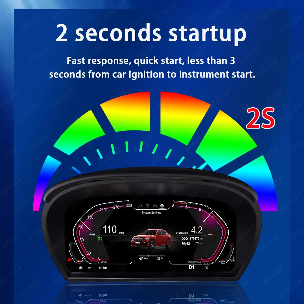 

2024 Latest Original Car Digital Cluster Instrument For BMW Z4 E89 2009 2010 2011 2012 2013-2016 Year LCD Dashboard Speedmeter