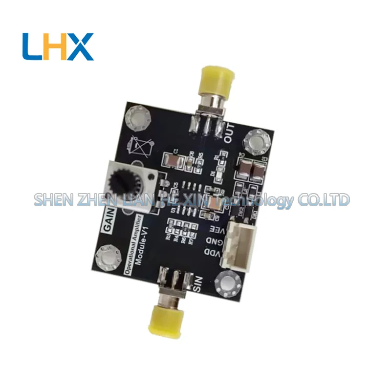 OPA847 high speed low noise broadband amplifier module 3.9G bandwidth pulse amplification gain adjustable stock