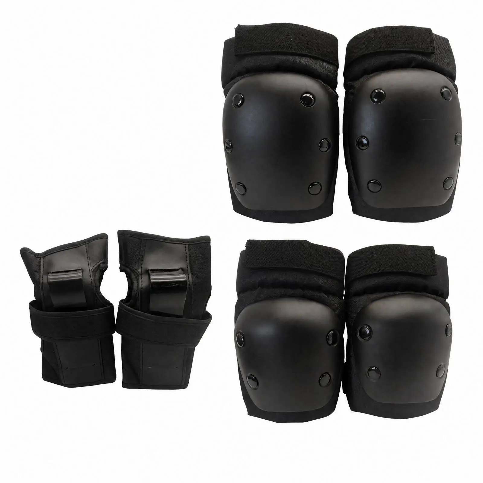 Kids Protective Gear Set Knee Elbow Wrist Pads for Skateboard Cycling Scooter with Adjustable Straps