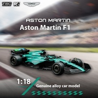 Tsc Speed Card 1-18 Aston Martin F1 Racing Alloy Car Model Simulation Collection Ornament Model Gift Male
