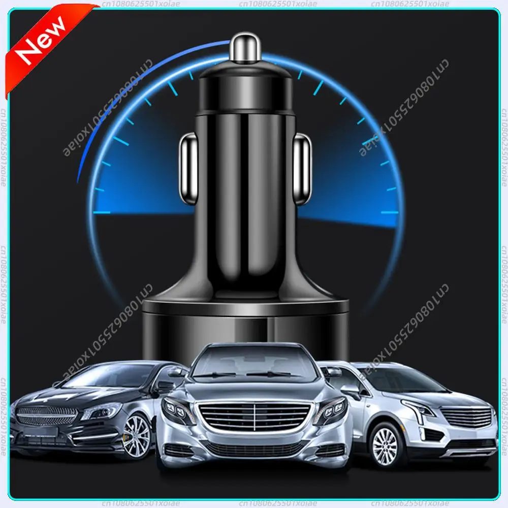 100W 6 Ports Car Charger 4USB 2PD USB C Car Phone Charger Adapter Cigarette Lighter Adapter for Smart Phone & Tablets Charging