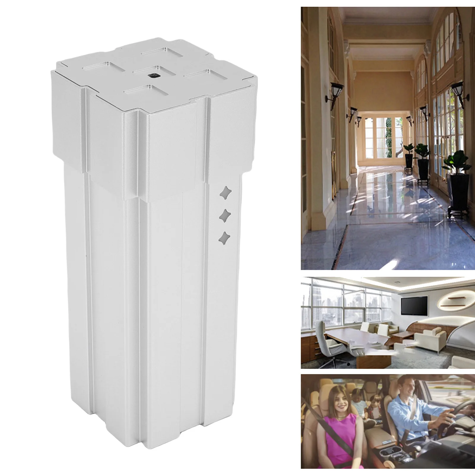 

Безводный диффузор эфирного масла, 20 мл, низкий уровень шума, двойной жидкости, холодный туман, защита от утечек для автомобиля, спальни, офиса, портативный освежитель воздуха