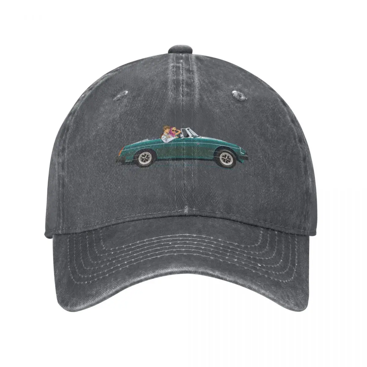 Mallard Green 'B' Roadster – the Classic British Sports Car (RHD*) Baseball Cap fishing hat Brand Man cap Man Women's