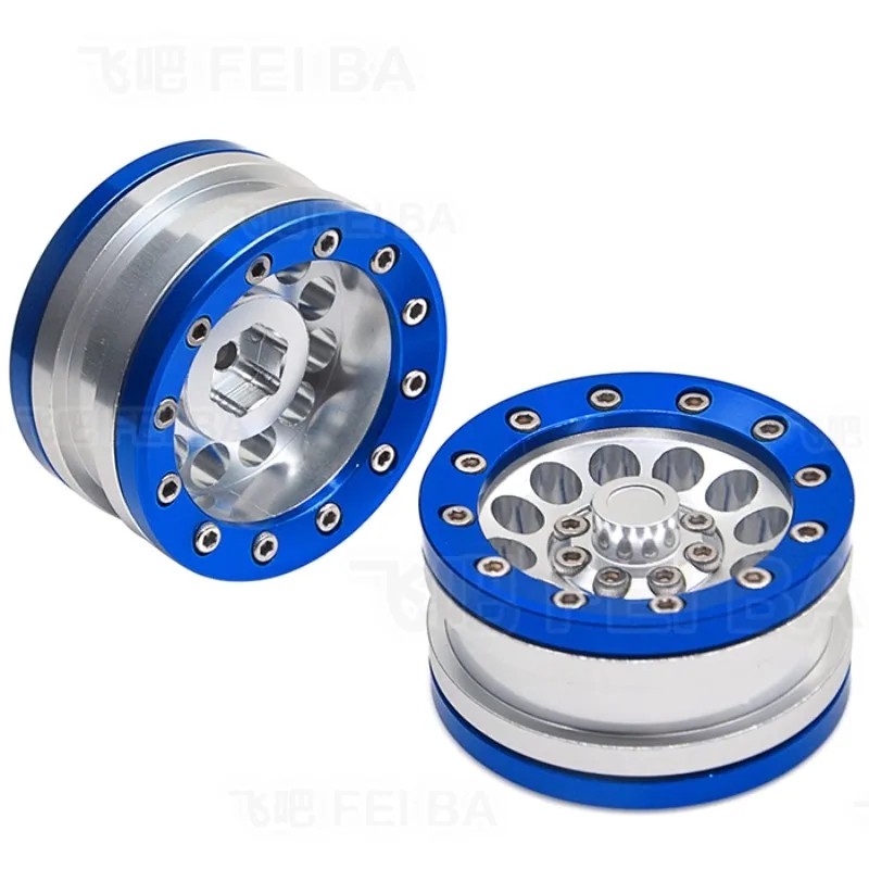 

1.9-inch Metal Emulation Car Wheel Hub for 1/10 RC Crawler Car AXIAL SCX10 RC4WD D90 Traxxas TRX4 Defender Upgrade Accessories