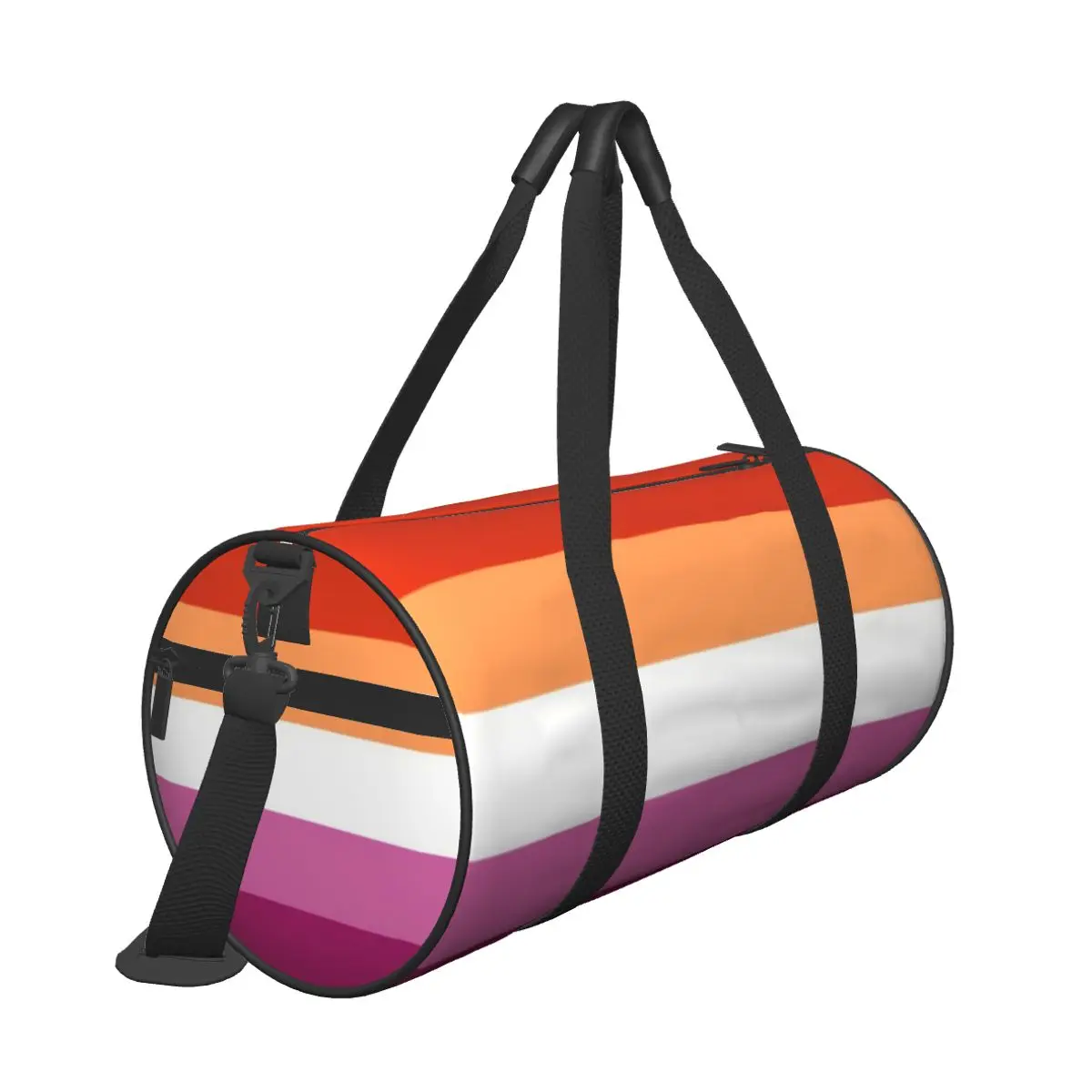 Hot Sale Lesbian Pride Flag Travel bag Summer Beach Trip Travel Work Bag
