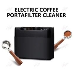 ITOP 055G-PG Coffee Portafilter Cleaner Coffee Handle Cleaning Tools Coffee Grounds Powder Bowl Cleaning Machine 110V 220V-220V